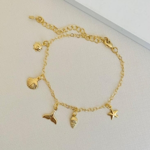 Pulseira itens do mar