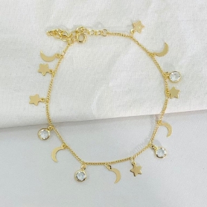 Tornozeleira Noite Estrelada