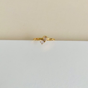 Anel gota e ponto de luz