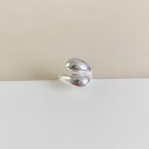 Anel laterais em gota ajustavel grande