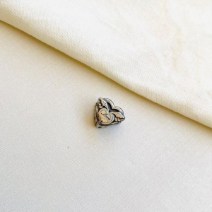 Berloque coração asas