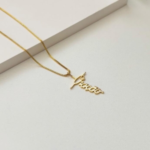 Colar oração minimalista