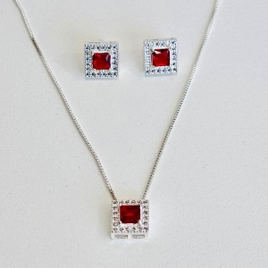 Conjunto rubi quadrado