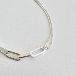 Pulseira meia cartier meia veneziana