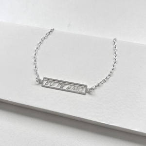 Pulseira Plaquinha 