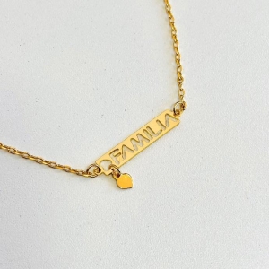 Pulseira plaquinha 