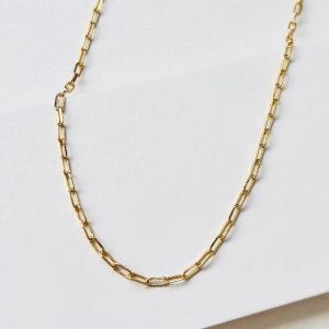 Corrente 60cm cartier fina elo médio 2mm