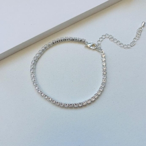 Pulseira riviera quadrada