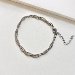 Pulseira rabo de rato trançada