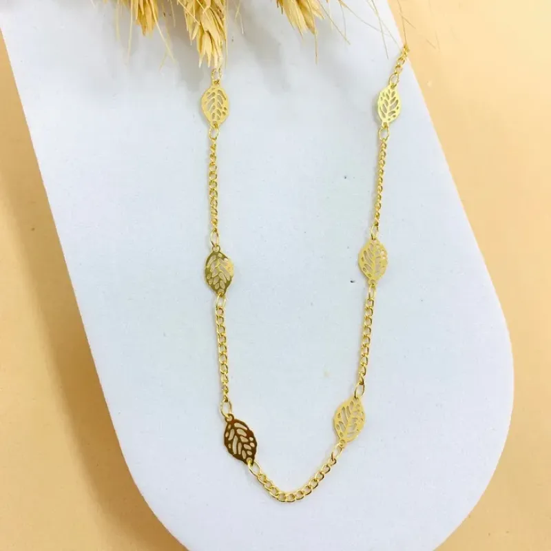 Choker folhas da natureza