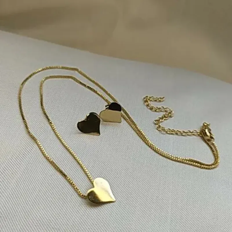 Conjunto love gold 