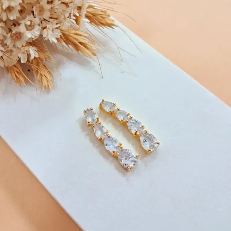 Ear Cuff 5 corações