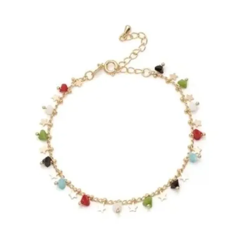 Pulseira colors com estrelinhas