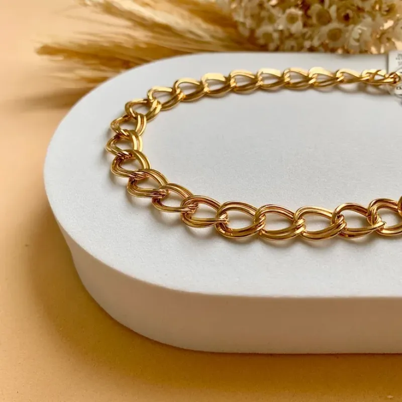 Pulseira Luxo Elos Entrelaçados