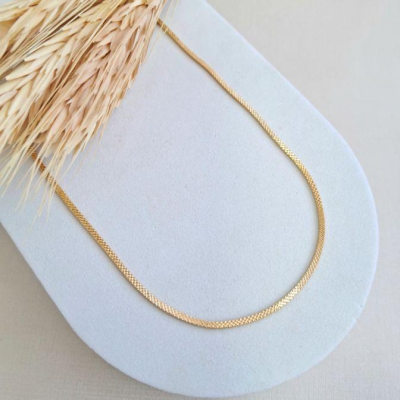 Choker fita diamantada 1mm