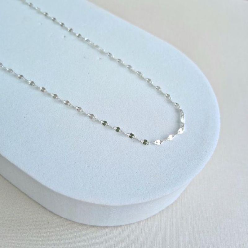 Choker Reflexos Prateados