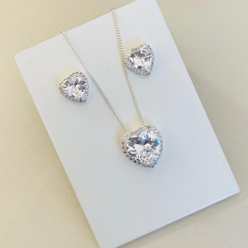 Conjunto Paixão Lumiar Cravejado