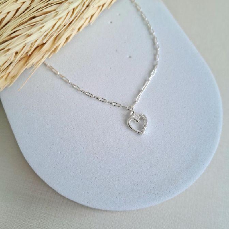 Pulseira Coração Elo Cartier Cravejada