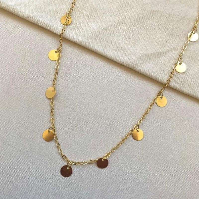 Choker circulos chapinha