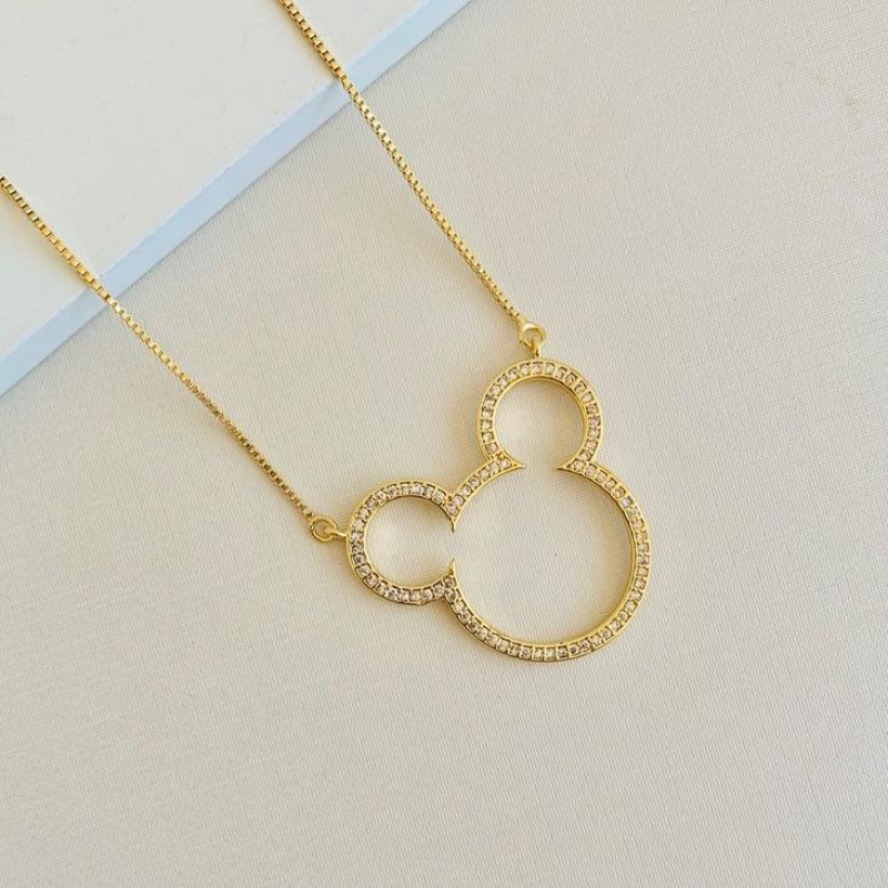 Colar Mickey Minnie