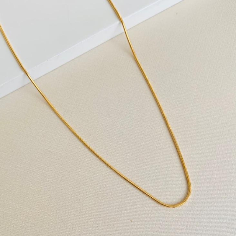 Corrente rabo de rato diamantada