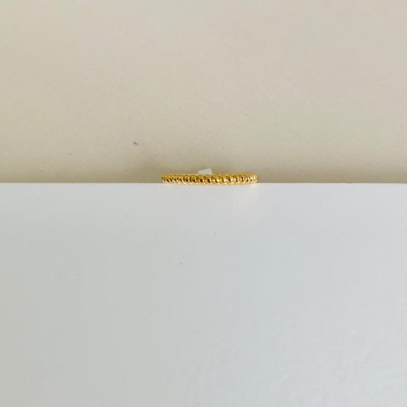 Anel minimalista aspiral