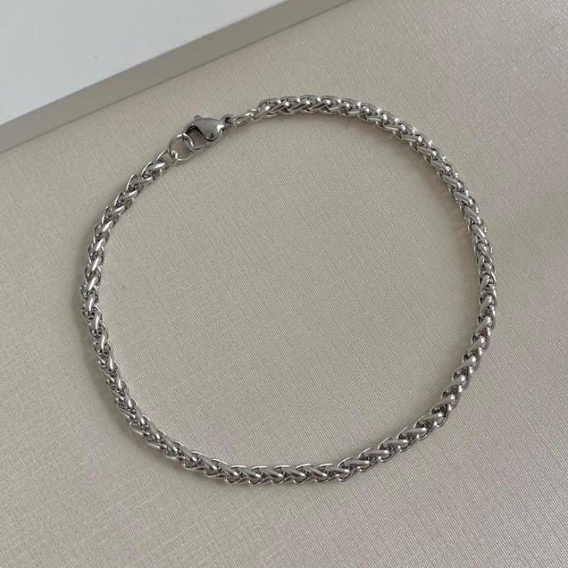 Pulseira elos trançados Homem moderno