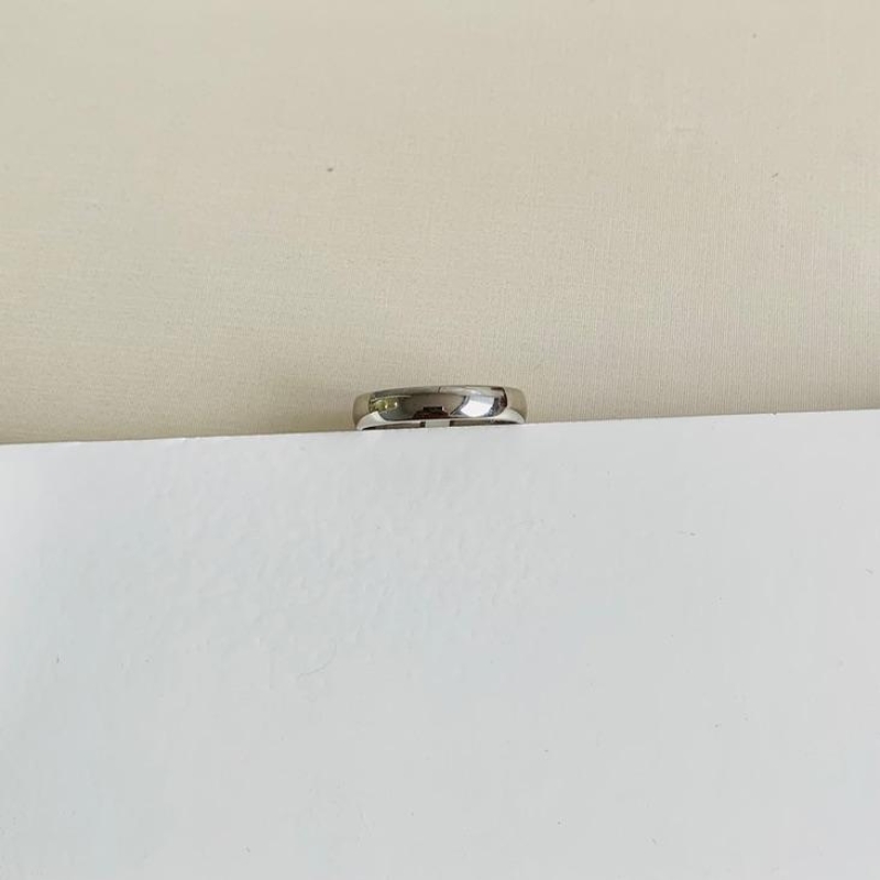 Aliança Amor Steel  4mm