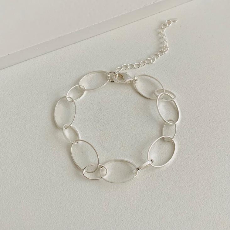 Pulseira elos ovais