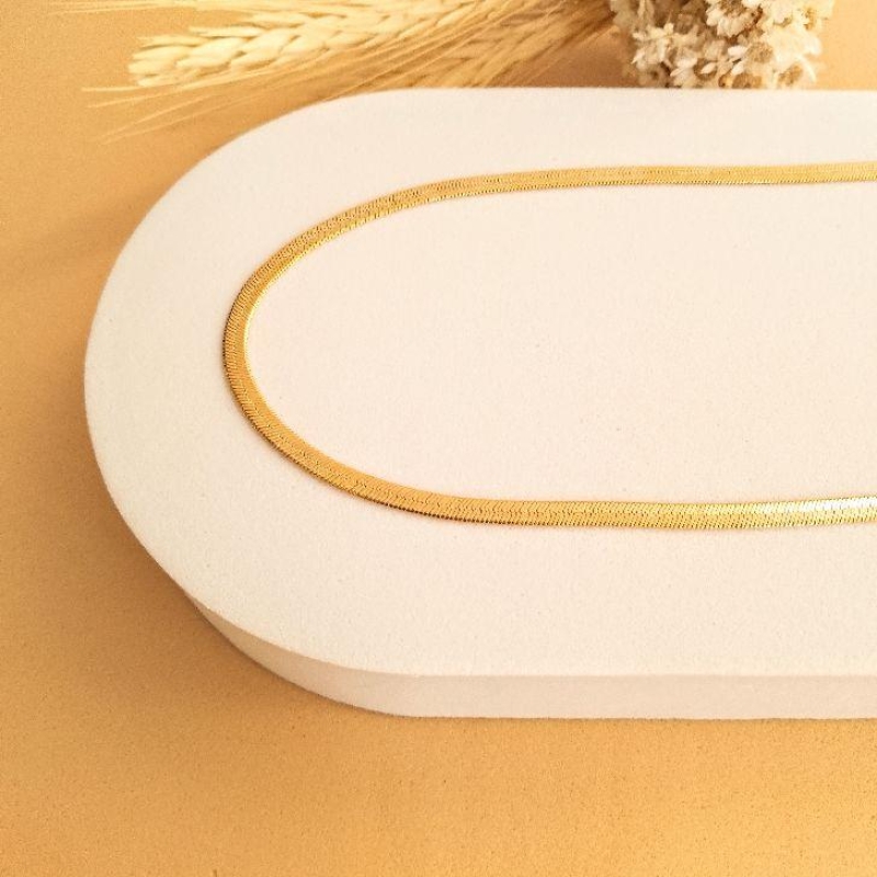 Choker fita laminada 3mm