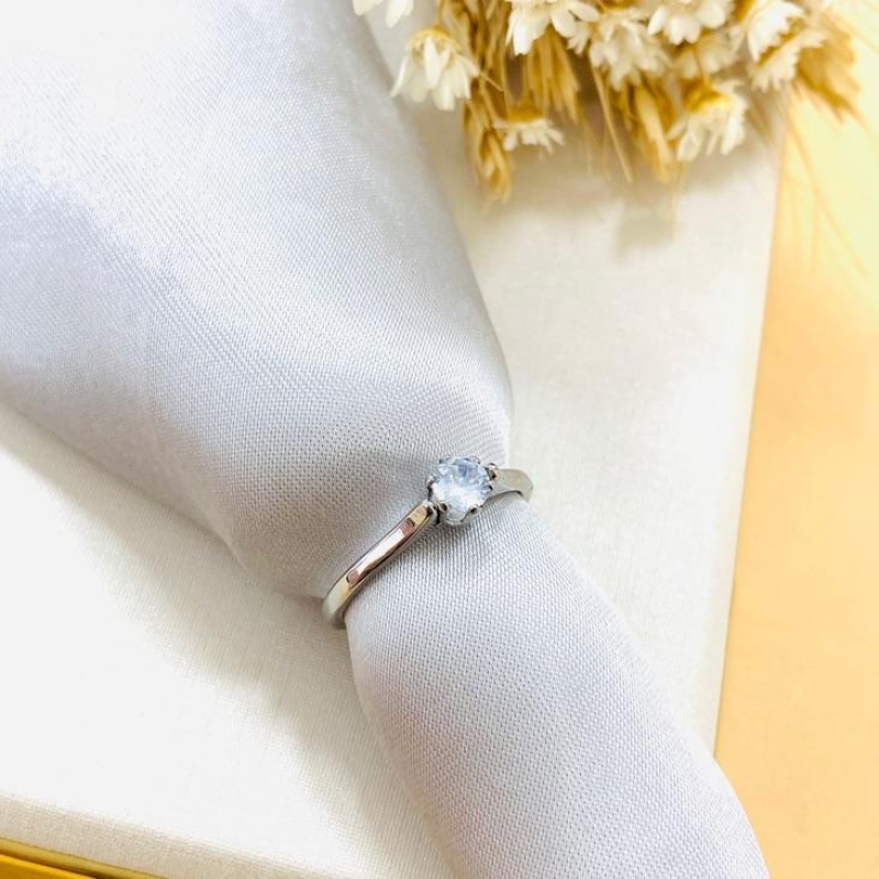 Solitário de aço inox