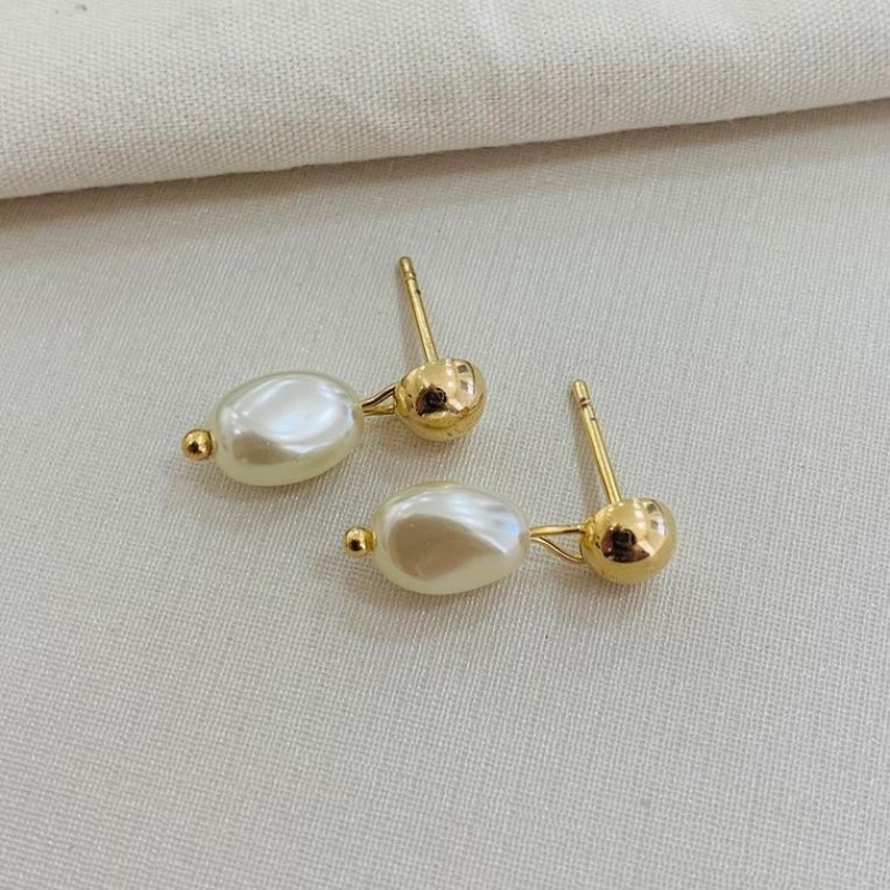 Brinco finno classico pérola