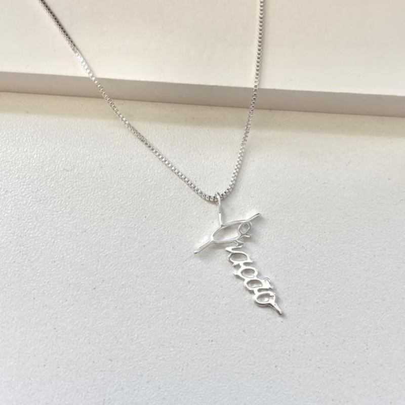 Colar oração minimalista