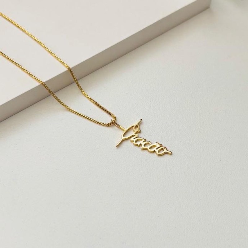 Colar oração minimalista