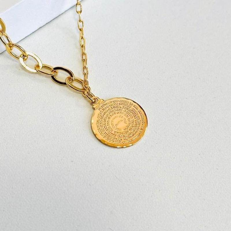 Pulseira com mandala do Pai Nosso