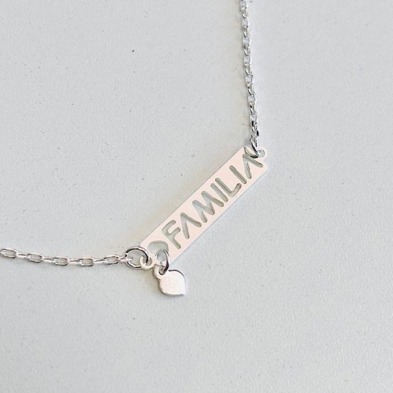 Pulseira plaquinha 