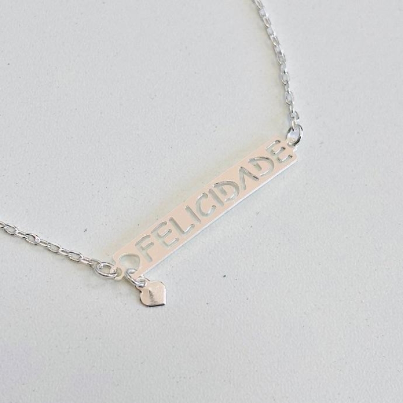 Pulseira plaquinha 