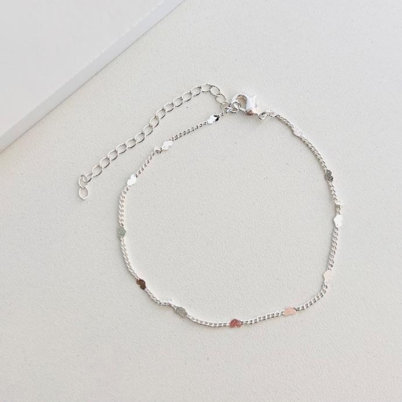 Pulseira mini corações