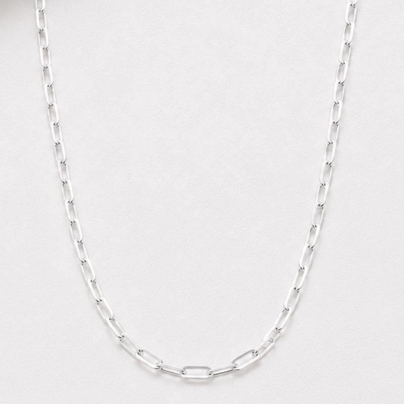 Corrente 70cm cartier fina elo médio 2mm