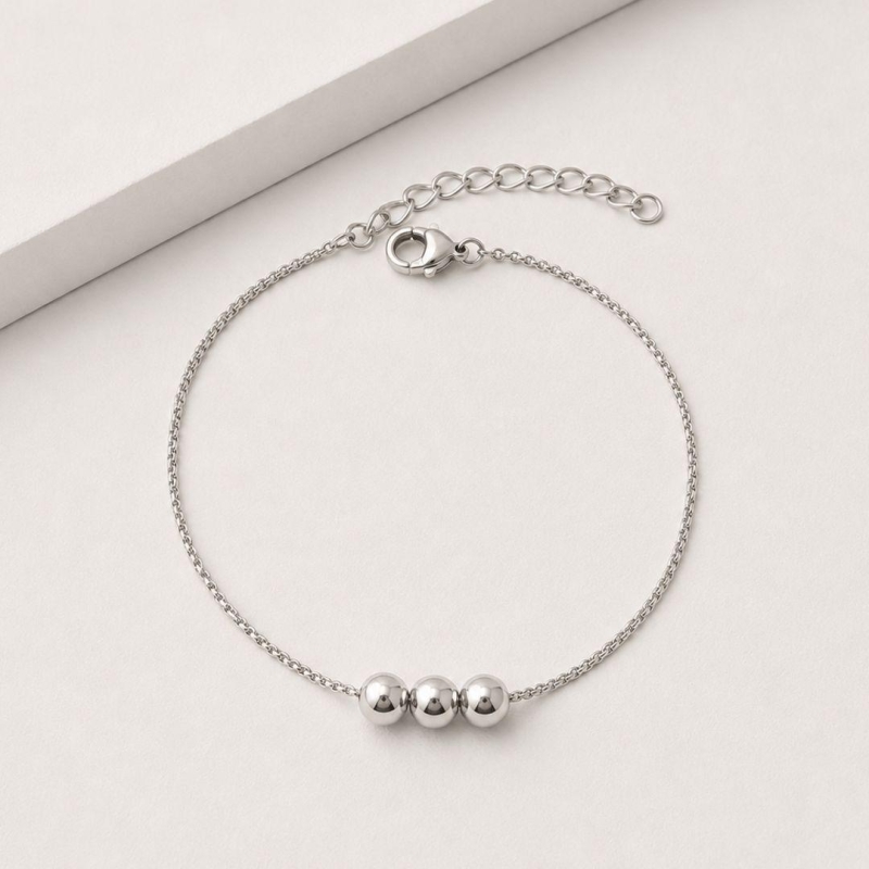 Pulseira 3 esferas Amanda