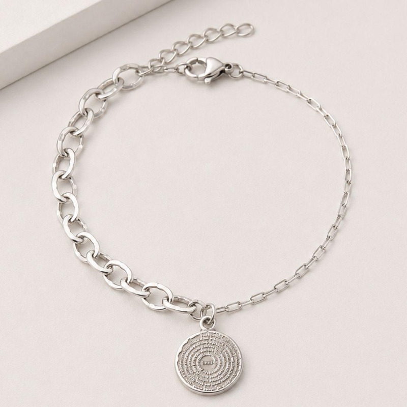 Pulseira com mandala do Pai Nosso