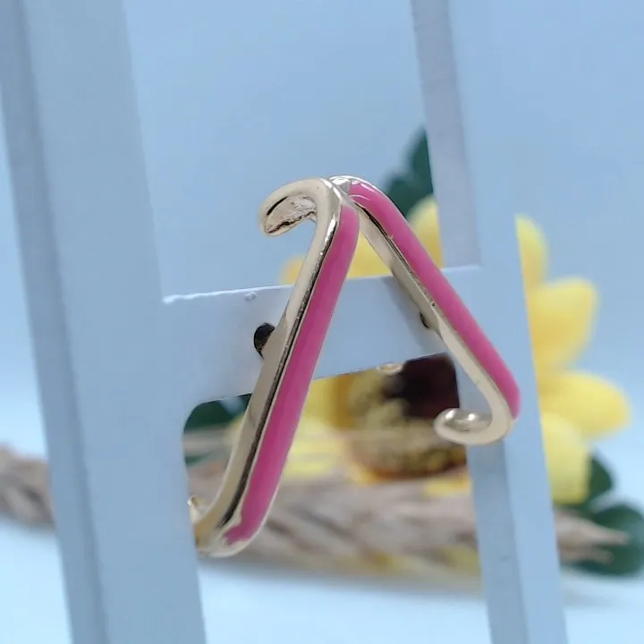 Brinco ear hook resinado
