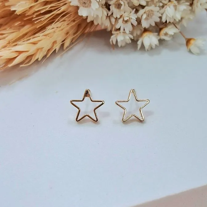 Brinco Estrela Vazada