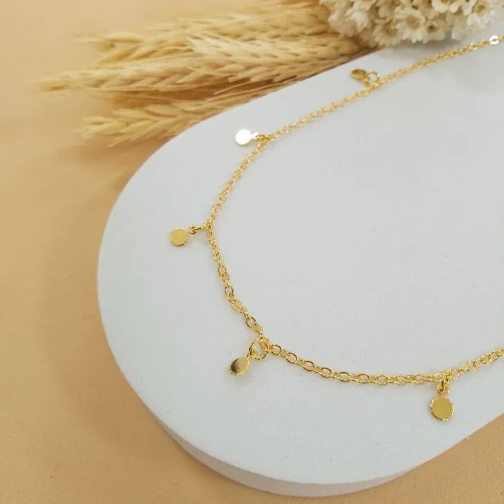 Choker circulos lisos