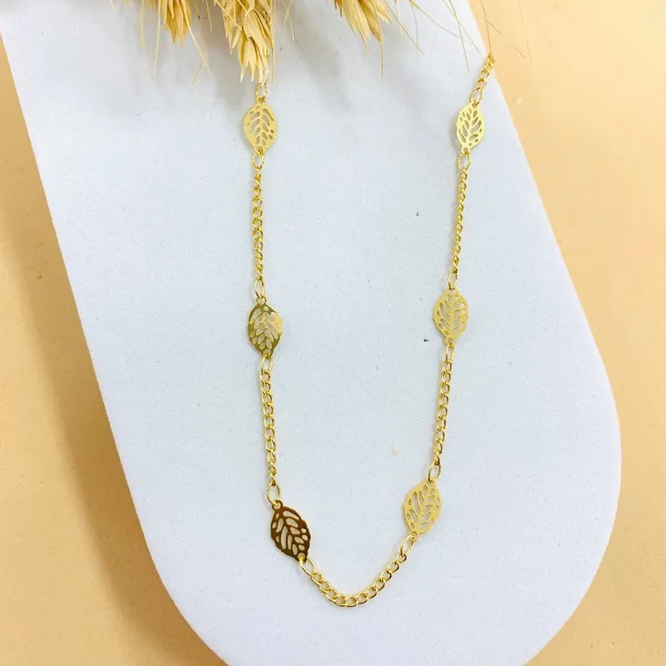 Choker folhas da natureza