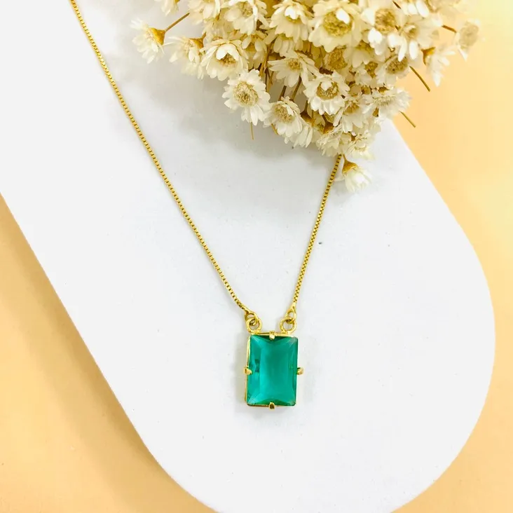 Colar Luxo Jade