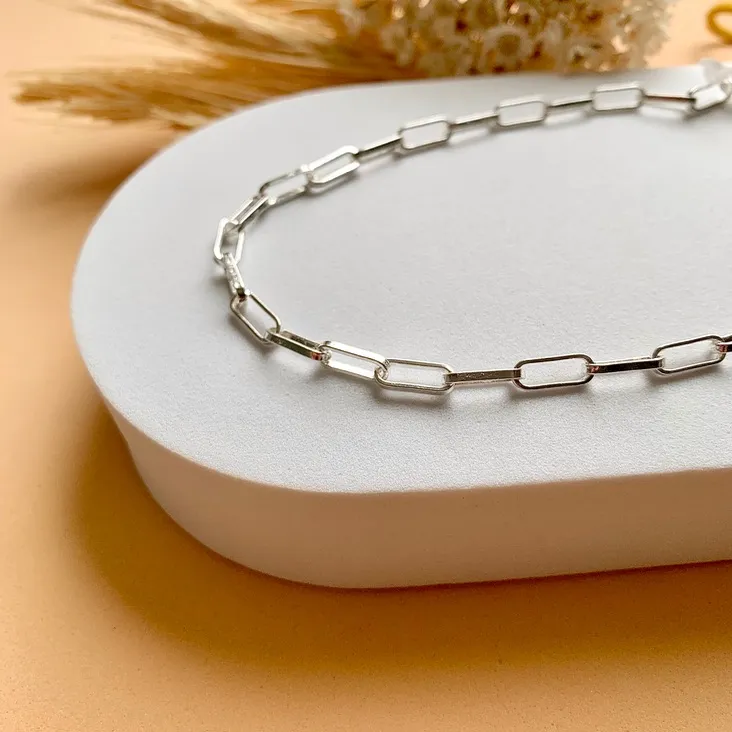 Pulseira cartier grossa banho em prata