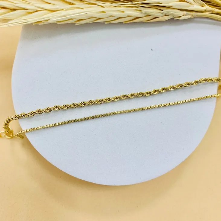 Pulseira cordão baiano dupla
