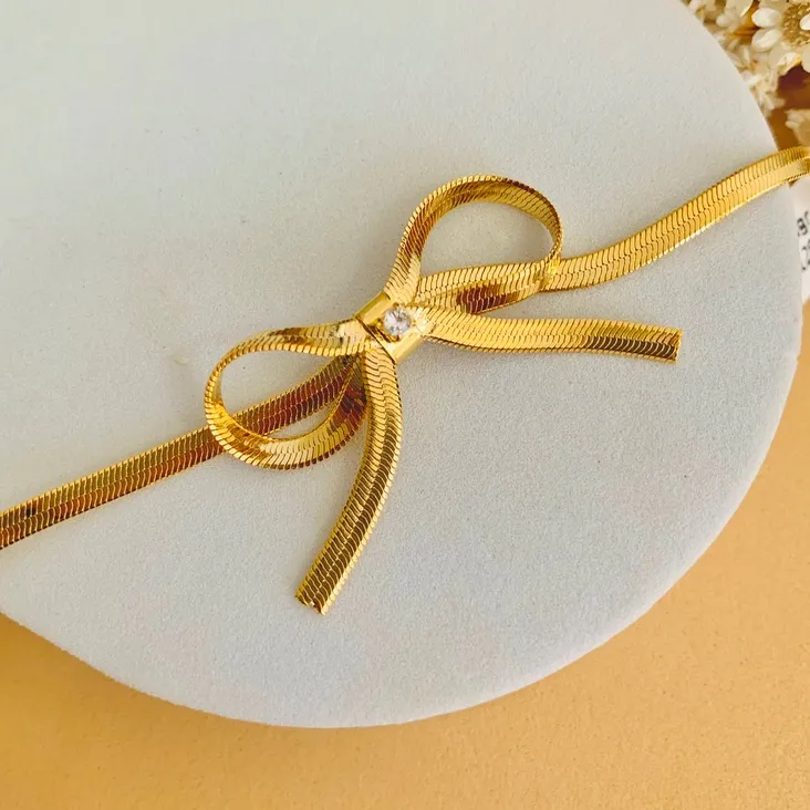 Pulseira laço grande