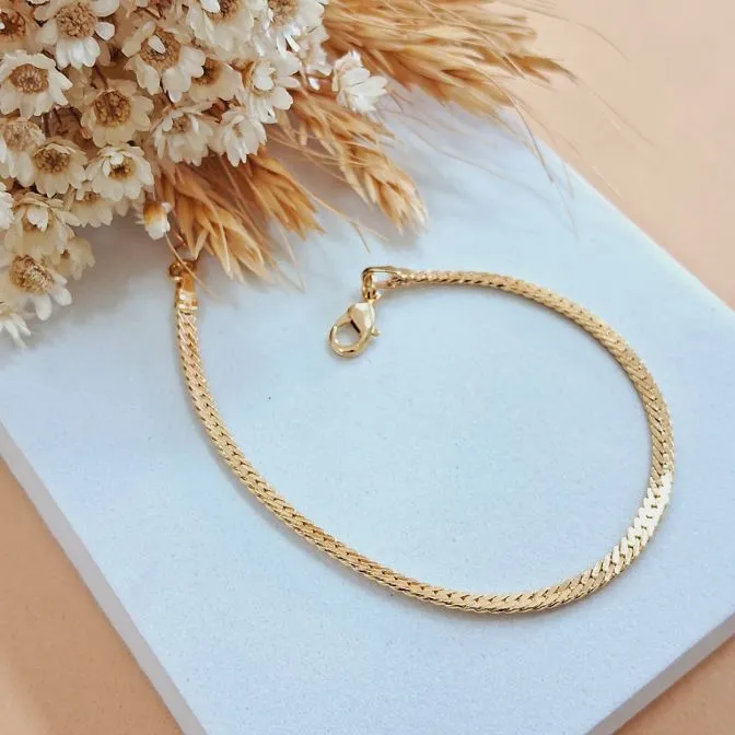 Pulseira lux fita detalhada